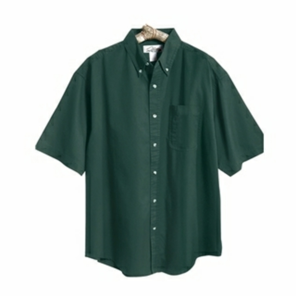 Tri-Mountain Men's Mentor Twill s/s Button Down